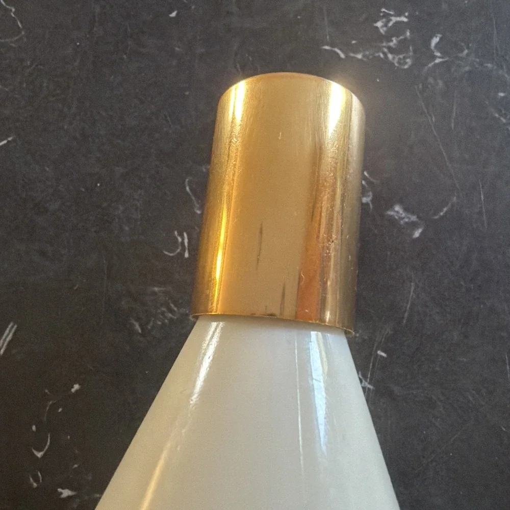 Vintage Old Spice Original Cologne 2.5oz in Original Cream Glass Bottle